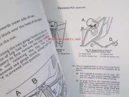 British Leyland Rover 2000 and 2200 Repair Operations Manual Publication Part number AKM 3625 - Korjauskäsikirja, Katso tarkemmat mallit ja sisällysluettelo kuvista