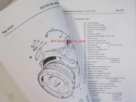 British Leyland Rover 2000 and 2200 Repair Operations Manual Publication Part number AKM 3625 - Korjauskäsikirja, Katso tarkemmat mallit ja sisällysluettelo kuvista