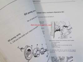 British Leyland Rover 2000 and 2200 Repair Operations Manual Publication Part number AKM 3625 - Korjauskäsikirja, Katso tarkemmat mallit ja sisällysluettelo kuvista