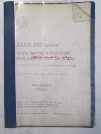 British Leyland AUH 300 Range Carburetter automatic enrichment Devive AKD 7220A/7221/7222 - (A.E.D.) - Automaattirikastin- (A.E.D.) Selostus ja toiminta - Katso