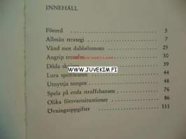 Motspelet i trumpf nr 9 -Bridgekirja
