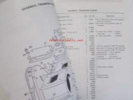 Land-Rover Parts Catalogue, Series II &amp; II A Bonneted Control, Part no. 605957 - Varaosakirja, Katso tarkemmat mallit ja sisällysluettelo kuvista