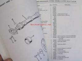 Land-Rover Parts Catalogue, Series II &amp; II A Bonneted Control, Part no. 605957 - Varaosakirja, Katso tarkemmat mallit ja sisällysluettelo kuvista