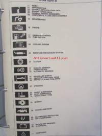 British Leyland Land-Rover Service Bullet Tecnical information 1992-95 - Korjaamokirjeet, Katso tarkemmat mallit ja sisällysluettelo kuvista