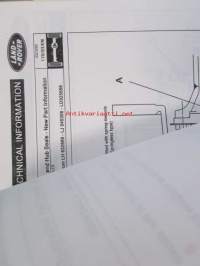 British Leyland Land-Rover Service Bullet Tecnical information 1992-95 - Korjaamokirjeet, Katso tarkemmat mallit ja sisällysluettelo kuvista
