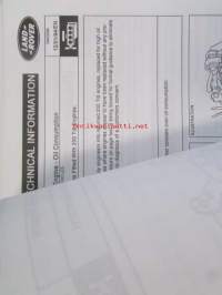 British Leyland Land-Rover Service Bullet Tecnical information 1992-95 - Korjaamokirjeet, Katso tarkemmat mallit ja sisällysluettelo kuvista