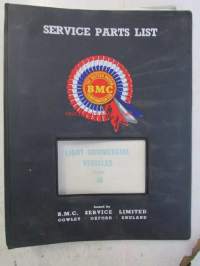 BMC Body Service Parts List Parts Catalogue The Austin 6-CWT. and 8-CWT, Civilian Van, Pick-up, Chassis and Cab the Morris Quarter-ton, 6-CWT. and 8-CWT. Civilian