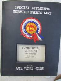 BMC Special Fitments Service Parts List, Commercial Vehicles 1964 onwards K30 - K360 Code 10 - 3481 onwards ( AKD 5017) - Hyötyajoneuvojen varaosaluettelo, Katso