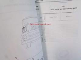 BMC Special Fitments Service Parts List, Commercial Vehicles 1964 onwards K30 - K360 Code 10 - 3481 onwards ( AKD 5017) - Hyötyajoneuvojen varaosaluettelo, Katso