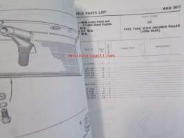 BMC Special Fitments Service Parts List, Commercial Vehicles 1964 onwards K30 - K360 Code 10 - 3481 onwards ( AKD 5017) - Hyötyajoneuvojen varaosaluettelo, Katso