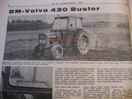 Koneviesti 1970 /17 -sis mm. BM-Volvo 430 Buster, Vakolan tiedote koneellisesta astianpesusta, 6 tapaa rikkoa vaihtogeneraattori, Koneet ja maan tiivistyminen,