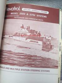 Teleflex Canada Capilano hydraulic steering (Distributor manual) -veneiden / alusten hydraulisten ohjausjärjestelmien esittelykansio (tarkoitettu jälleenmyyjien