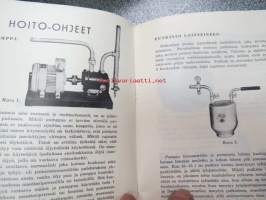 Wärtsilä Lacta lypsykone -käyttöohjekirja ja varaosaluettelo