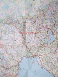 Suomi Finland Suomen seinäkartta 1 : 000 000