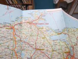 Mitteleuropa / Central Europe / Europa Centrale / Europe Centrale 1  1 000 000 -road map
