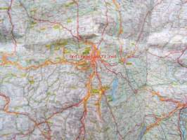 Mitteleuropa / Central Europe / Europa Centrale / Europe Centrale 1  1 000 000 -road map