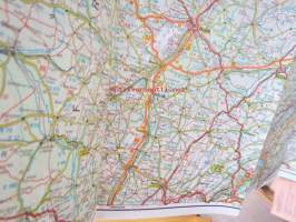 Mitteleuropa / Central Europe / Europa Centrale / Europe Centrale 1  1 000 000 -road map