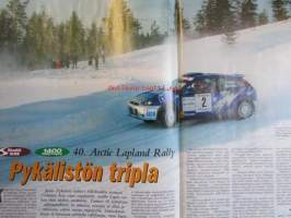 Vauhdin Maailma 2005 nr. 2 -mm. Nico Rosberg, Ralli-SM Rovaniemi, Ralli-MM Monte Carlo, Marcus Gronholm, Nuorten SM &amp; Lady Cup Kauhava, F-Cup Raisio, Vajalinna