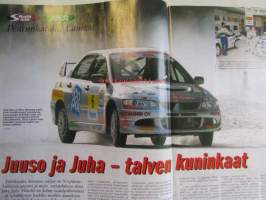 Vauhdin Maailma 2005 nr. 4 -mm. Ralli-MM Meksiko, Rallirenkaat, Ralli-SM Laukaa, Ralli-SM Nuoret &amp; Lady Cup Mäntsälä, Historic Rally Trophy Oulu, Rallisprint-SM