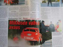 Vauhdin Maailma 2005 nr. 4 -mm. Ralli-MM Meksiko, Rallirenkaat, Ralli-SM Laukaa, Ralli-SM Nuoret &amp; Lady Cup Mäntsälä, Historic Rally Trophy Oulu, Rallisprint-SM