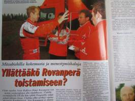 Vauhdin Maailma 2005 nr. 7 -mm. MM-rallien tulevaisuus, Mitsubishi ja Neste Ralli, Ralli-MM Turkki, Kreikka ja Valkeakoski, Guy Colsoul Rallysport, Ralli-SM Nuoret
