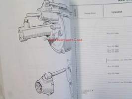 BMC Heavy Commercial vehicles types FH100, FH K140, FH K160, Chassis service parts list, Covering the range of 5-, 7-, and 8-ton Commercial Vehicles with underfloor