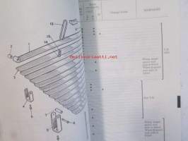 BMC Heavy Commercial vehicles types FH100, FH K140, FH K160, Chassis service parts list, Covering the range of 5-, 7-, and 8-ton Commercial Vehicles with underfloor