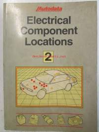 Autodata Electrial Component Locations 2, 1991-94 - Sähkölaitteiden komponentit