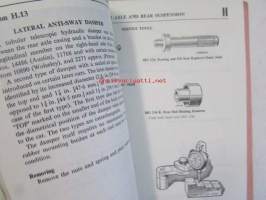 BMC A99 &amp; A110 Westminster, 6/99 &amp; 6/110 Princess 3-litre Mks. I &amp; II, Workshop Manual -Korjauskäsikirja, Katso tarkemmat mallit ja sisällysluettelo kuvista