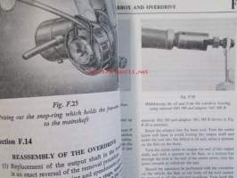 BMC A99 &amp; A110 Westminster, 6/99 &amp; 6/110 Princess 3-litre Mks. I &amp; II, Workshop Manual -Korjauskäsikirja, Katso tarkemmat mallit ja sisällysluettelo kuvista