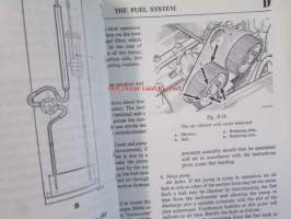 BMC A99 &amp; A110 Westminster, 6/99 &amp; 6/110 Princess 3-litre Mks. I &amp; II, Workshop Manual -Korjauskäsikirja, Katso tarkemmat mallit ja sisällysluettelo kuvista