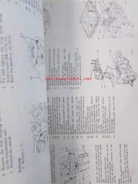 Leyland Triumph TR 7, Repair Operation Manual Supplement 2, (Part No RTC 9201/A2) -Korjauskäsikirja, Katso tarkemmat mallit ja sisällysluettelo kuvista