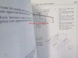 Leyland Triumph 2000 and 2.5 PI, Workshop Manual  (Part No 512860) -Korjauskäsikirja, Katso tarkemmat mallit ja sisällysluettelo kuvista