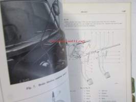 Leyland Triumph 2000 and 2.5 PI, Workshop Manual  (Part No 512860) -Korjauskäsikirja, Katso tarkemmat mallit ja sisällysluettelo kuvista