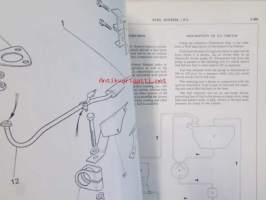Leyland Triumph 2000 and 2.5 PI, Workshop Manual  (Part No 512860) -Korjauskäsikirja, Katso tarkemmat mallit ja sisällysluettelo kuvista