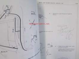 Leyland Triumph 2000 and 2.5 PI, Workshop Manual  (Part No 512860) -Korjauskäsikirja, Katso tarkemmat mallit ja sisällysluettelo kuvista