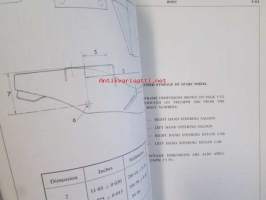 Leyland Triumph 2000 and 2.5 PI, Workshop Manual  (Part No 512860) -Korjauskäsikirja, Katso tarkemmat mallit ja sisällysluettelo kuvista