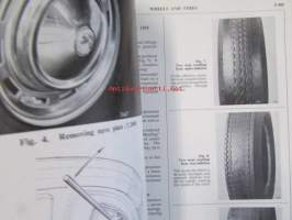 Leyland Triumph 2000 and 2.5 PI, Workshop Manual  (Part No 512860) -Korjauskäsikirja, Katso tarkemmat mallit ja sisällysluettelo kuvista