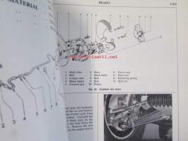 Leyland Triumph 2000 and 2.5 PI, Workshop Manual  (Part No 512860) -Korjauskäsikirja, Katso tarkemmat mallit ja sisällysluettelo kuvista