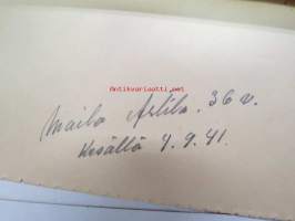 Maila Artila 36 v. kesällä 4.9.1941 -valokuva