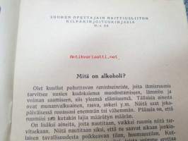 Alas alkoholi, kansan turmio - Suomen Opettajain Raittiusliiton kilpakirjoituskirjasia nr 36