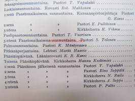 Vartioviestejä - Herännäispappien saarnoja kolmanne vuosikerran evankeliumiteksteistä