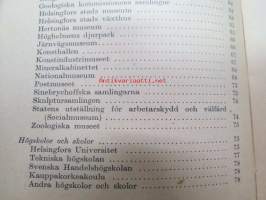 Helsingfors med omgivningar och Borgå - Turistföreningens resehandböcker I