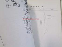 British Leyland Replacement pages for Triumph 1200 Saloon &amp; Coupe, Spare Parts Catalogue (part No. 510597), Varaosaluettelo ja lisäsivut, Katso tarkemmat mallit ja
