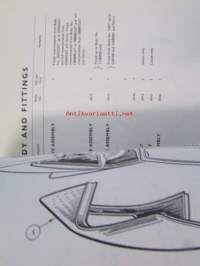 British Leyland Replacement pages for Triumph 1200 Saloon &amp; Coupe, Spare Parts Catalogue (part No. 510597), Varaosaluettelo ja lisäsivut, Katso tarkemmat mallit ja