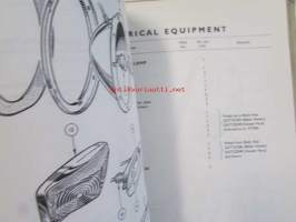 British Leyland Replacement pages for Triumph 1200 Saloon &amp; Coupe, Spare Parts Catalogue (part No. 510597), Varaosaluettelo ja lisäsivut, Katso tarkemmat mallit ja