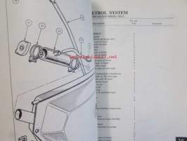 British Leyland Triumph 2000 &amp; 2.5 P.I. Mark 2 Models, &#039;2000&#039; Models Commission No ME1 and Future And &#039;2.5 P.I.&#039; Models Commission No MG1 and Future, Spare Parts