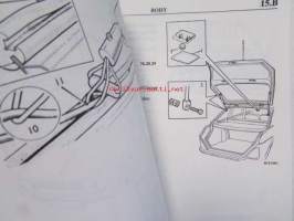 British Leyland Austin Morris Maxi &amp; Maxi 2 (AKD 7255) Workshop Manual - Korjausohjekirja, Katso tarkemmat mallit ja sisällysluettelo kuvista