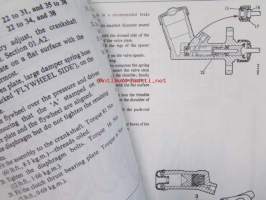 British Leyland Austin Morris Maxi &amp; Maxi 2 (AKD 7255) Workshop Manual - Korjausohjekirja, Katso tarkemmat mallit ja sisällysluettelo kuvista