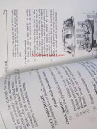 Morris-Commercial Workshop Manual Supplement Instructions LDO.1M and LDO2M range 1 Ton and 101/2 ton Forward-Control Vehicles, MC11/10 - Korjausohjekirja, Katso